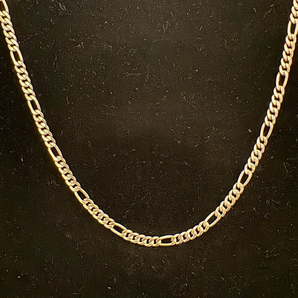 Silver Figaro Chain Necklace